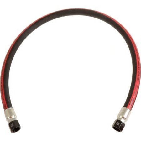 ALLIANCE HOSE & RUBBER CO Ryco Hydraulic Hose Assembly, 3/4 In. x 24 In. 5000 PSI, F+F JIC, Isobaric Braid H5012D-024-70407040-1717